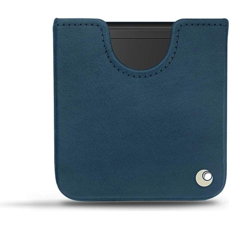 Noreve Lederschutzhülle (Samsung Galaxy Z Flip), Smartphone Hülle, Blau