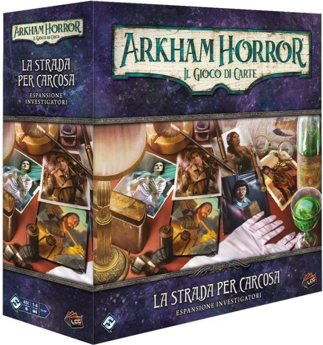 Asmodée Arkham Horror LCG - The Road to Carcosa, Investigators Expansion (Deutsch)