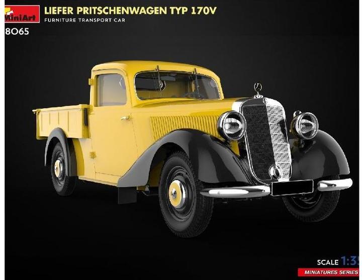Produktbild 1:35 Lieferwagen Typ 170V m. Möbel