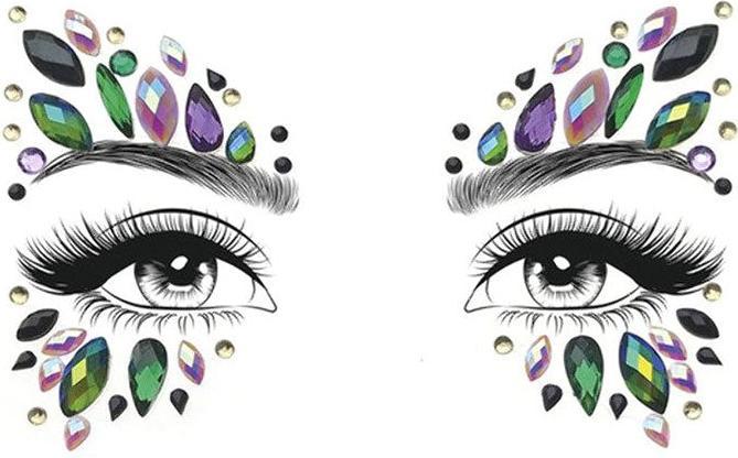Produktbild Smiffys Face Jewels - Fairy Dust