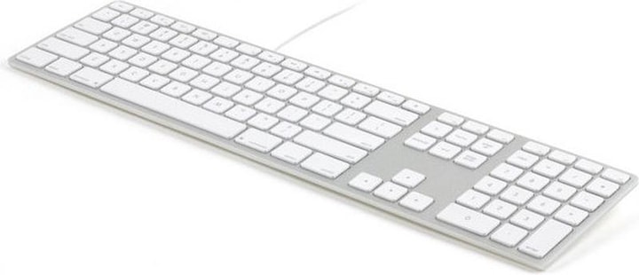 Produktbild Matias Kabel RGB -Tastatur US QWERTY für PC Silber (Eng. Int., Kabelgebunden)