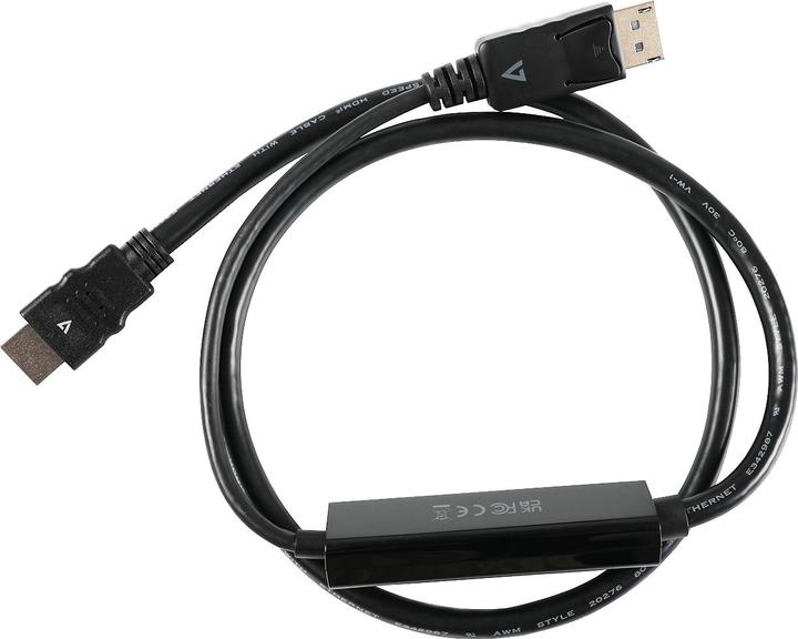 Produktbild V7 3.3FT DP1.4 to HDMI 2.1 Cable (1 m)