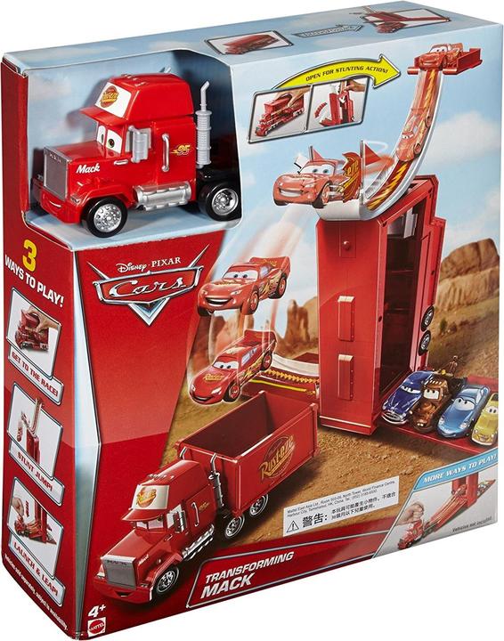 Actual product image Mattel Disney Cars 3-in-1 Megalive Jump Mack