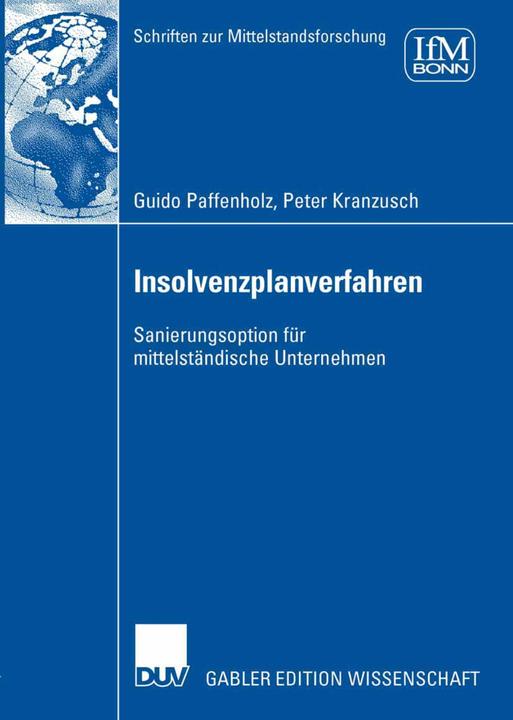 Produktbild Insolvenzplanverfahren (Deutsch, Guido Paffenholz, Peter Kranzusch, 2007)