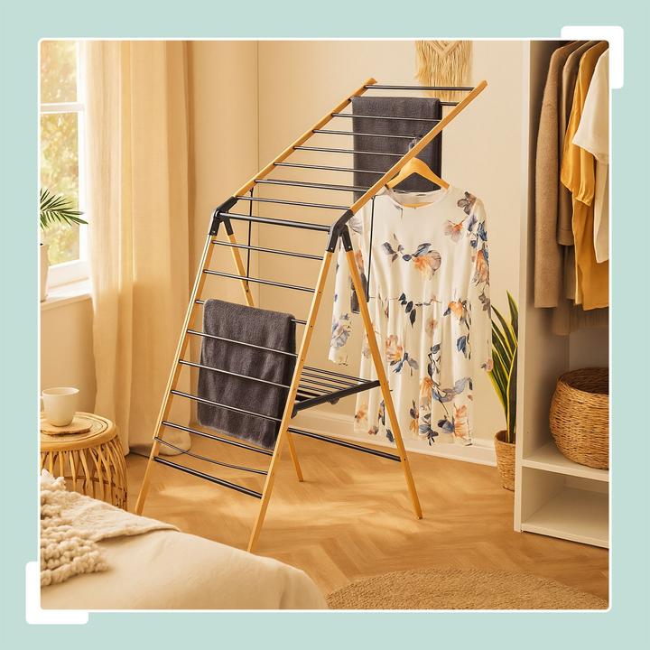 Actual product image Relaxdays Drying rack