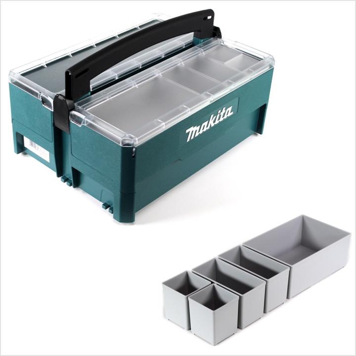 Actual product image Makita Storage Box for Makpac + Box Insert ( P-84137 + P-84171 ) (1 pieces)