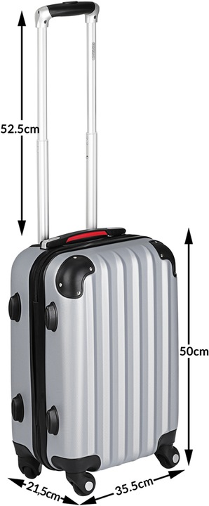 Immagine prodotto Monzana Custodia rigida (34 l, Bagaglio a mano (fino a 50 litri))