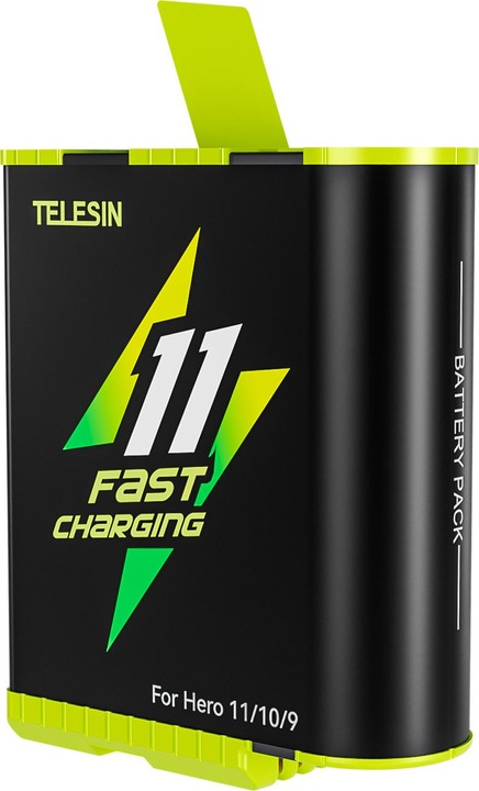 Produktbild Telesin Fast charge battery for GoPro Hero 11/10/9 GP-FCB-B11 (GoPro Hero 9)