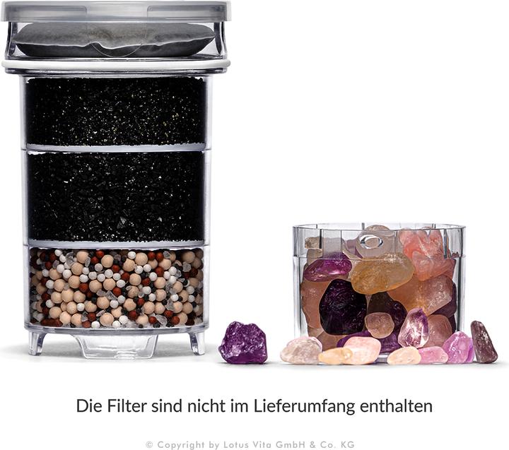 Image du produit Lotus Vita Pot à filtre en verre Katara Natura Plus (1.40 l)