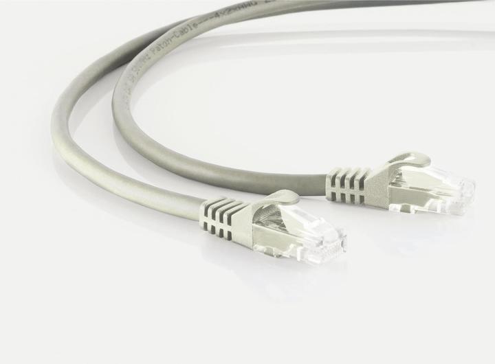 Actual product image Shiverpeaks BASIC-S patch cable Cat. 6A, U/UTP, green, 3.00 m withCat.7 raw cable, assignment: EIA/TIA 568B (U/UTP, CAT7, 3 m)