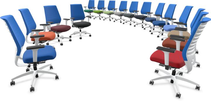 Image du produit Dauphin X-Code - Chaise de bureau (40 - 52 cm)