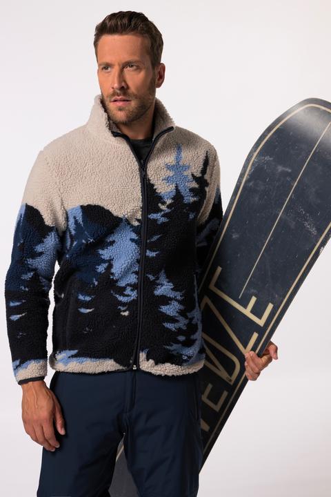 Immagine prodotto Jay-Pi Giacca di teddy da sci con jacquard e collo alto, fino alla tg. 7XL (3XL)