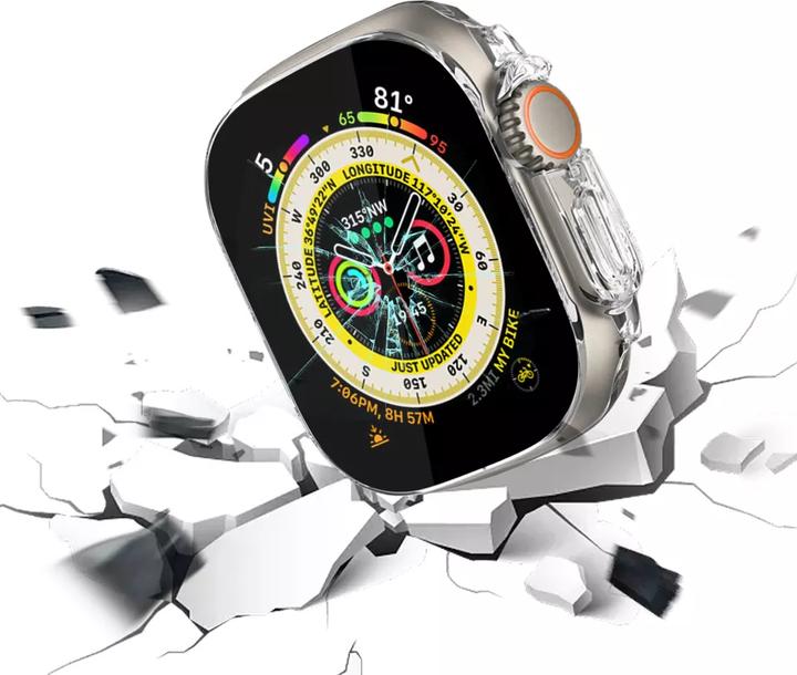 Image du produit PhoneLook Coque Ultra 49 mm Coque en plastique rigide avec vitre de protection Tempered Glass intégrée