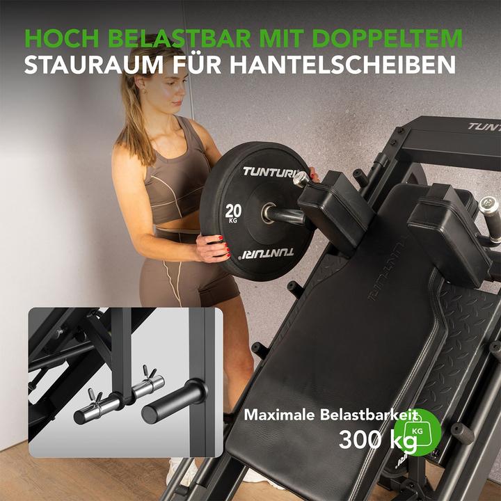 Produktbild Tunturi Beinpresse Hack Kniebeugen Station