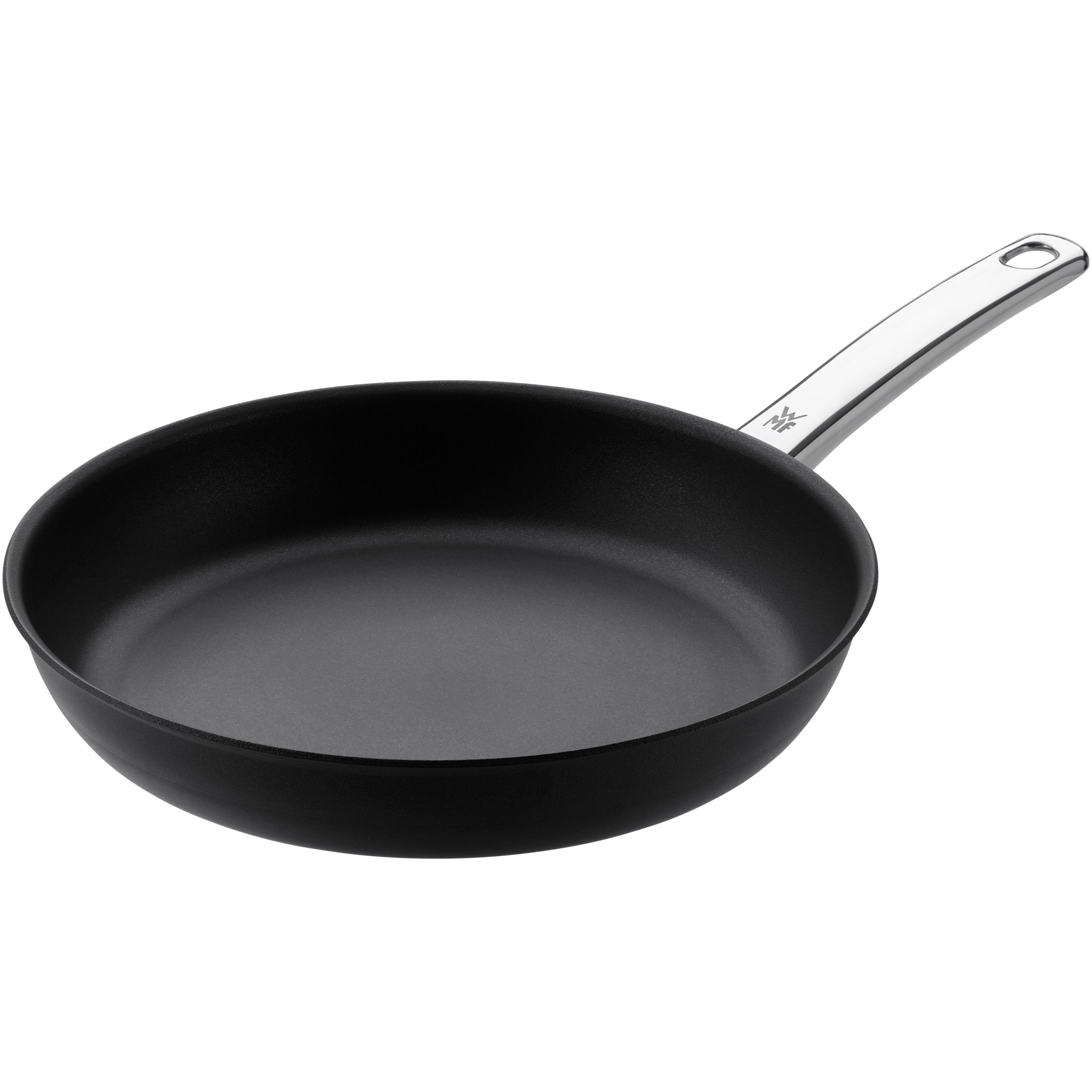 WMF Pfanne Bratpfanne 28cm Steak Profi Mehrschichtmaterial beschichtet Induktion, Pfanne + Kochtopf, Schwarz