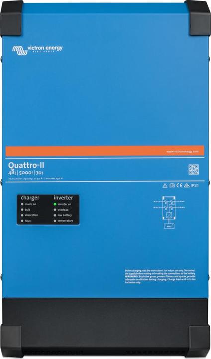 Victron Energy Quattro-II 48/5000/70-50/50