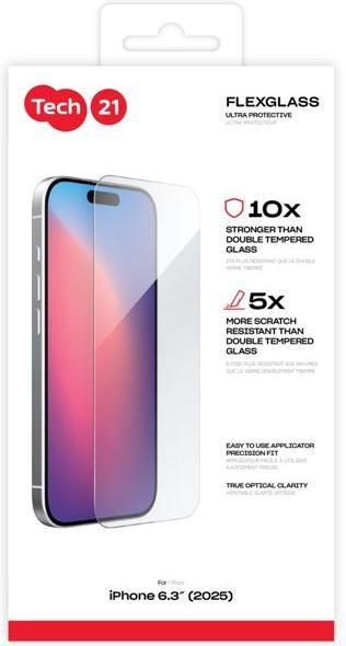 tech21 FlexGlassUltra Clear for iPhone 17 Clear (Apple iPhone 17)