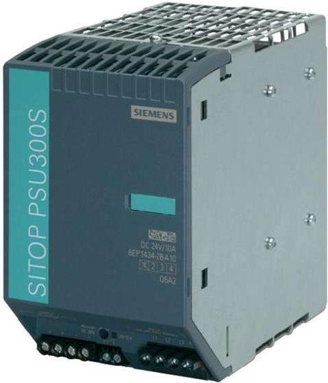 Siemens SITOP PSU300S 24 V/10 A DIN rail switching power supply, DIN power supply 24 V/DC/10 A 240 W 6EP1434
