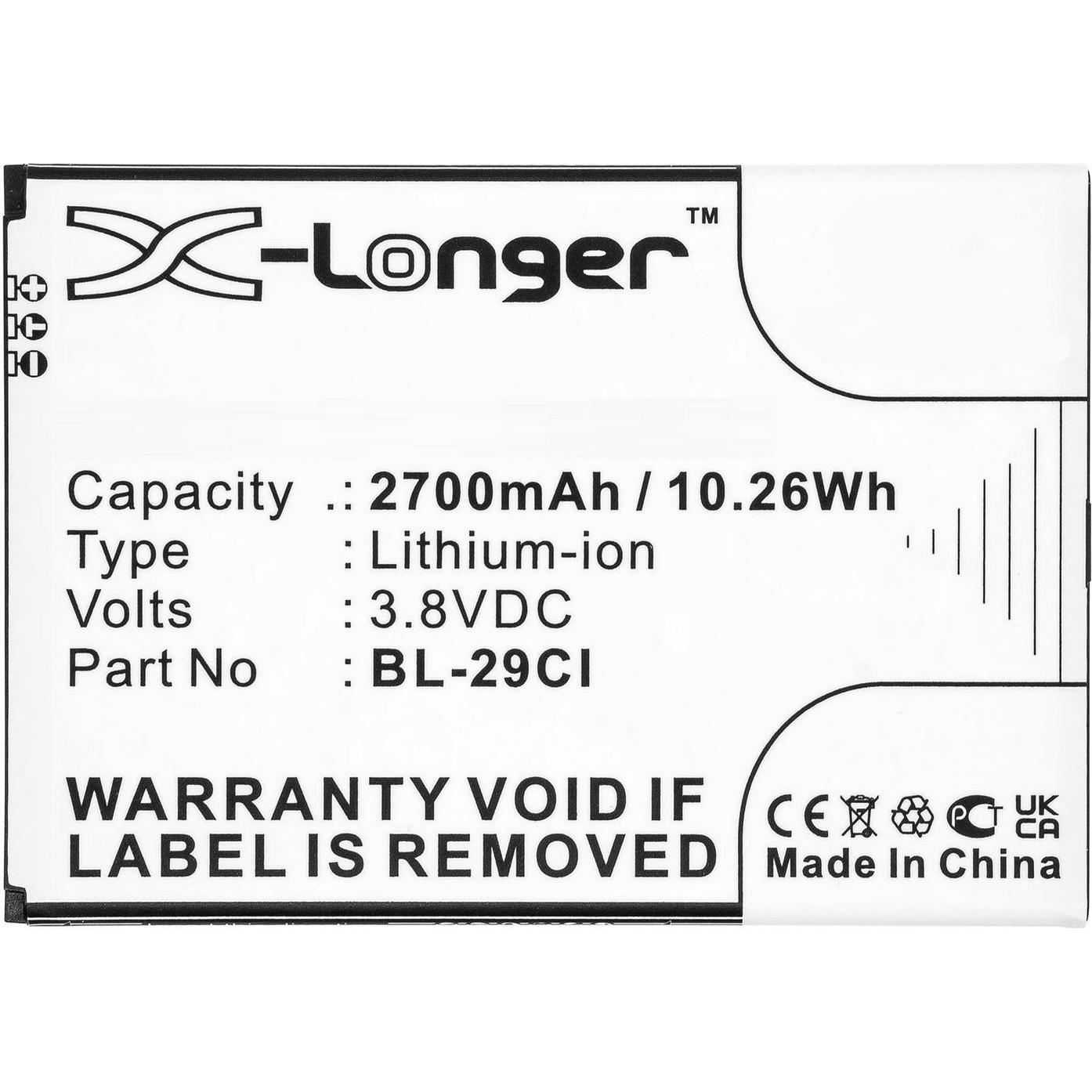 CoreParts Battery for Nokia Mobile, Smartphone Akku