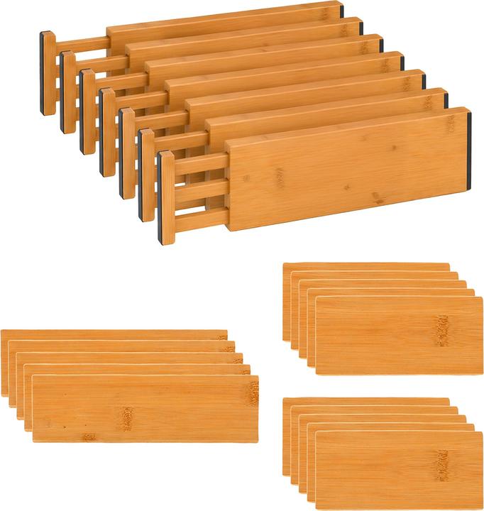 Produktbild Relaxdays 22-tlg. Schubladentrenner-Set