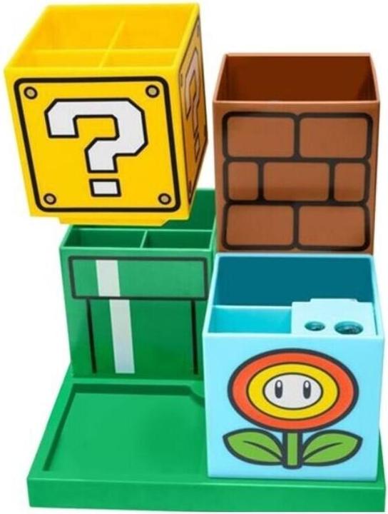 Actual product image Paladone Products Super Mario porte-crayon Blocks