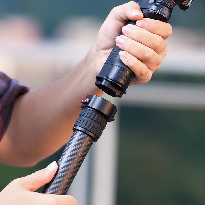Produktbild Ulanzi TB20 Claw Quick Release Extension Monopod Pole For DJI RS 3/RS 3 Pro/RS 3 Mini/RS 2 (Gimbal Halterung)