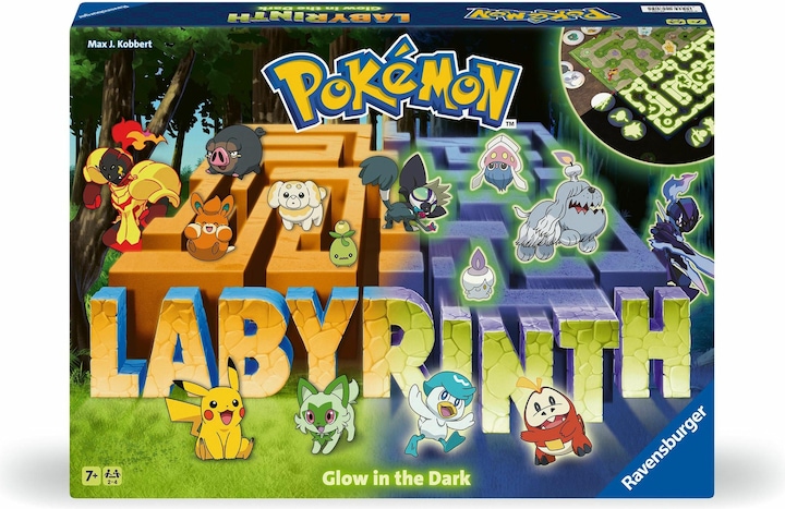 Actual product image Ravensburger Pokémon Labyrinth Glow in the Dark (Multilingual)