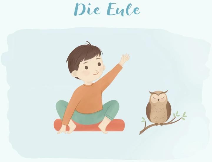 Actual product image Kinderyoga: Die Mitmach Box (German, Susanne Eichinger, 2021)