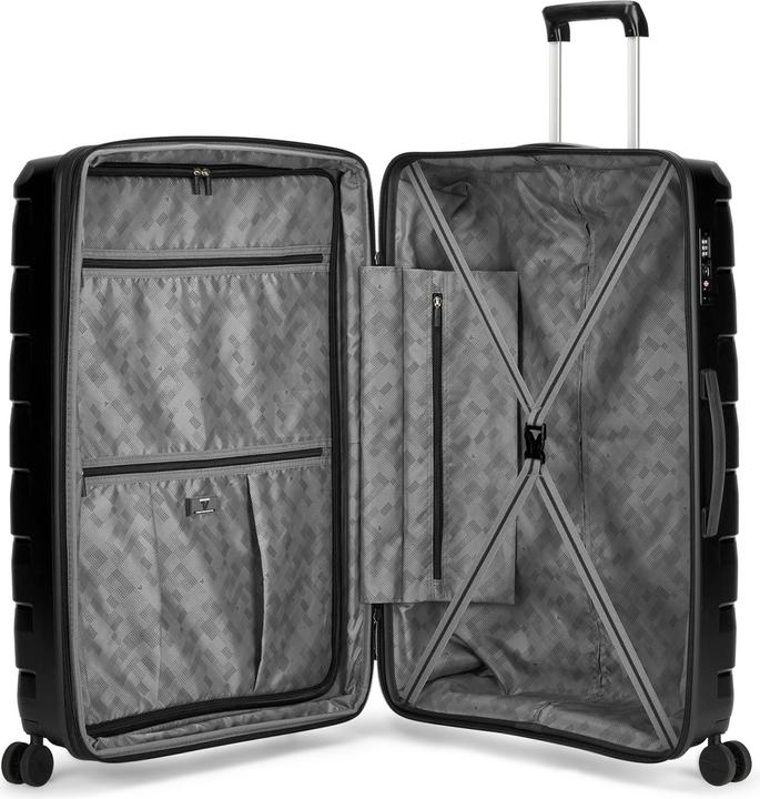 Immagine prodotto Roncato Carrello Skyline 2.0 a 4 ruote da 79 cm con ripiegamento elastico (107 l)