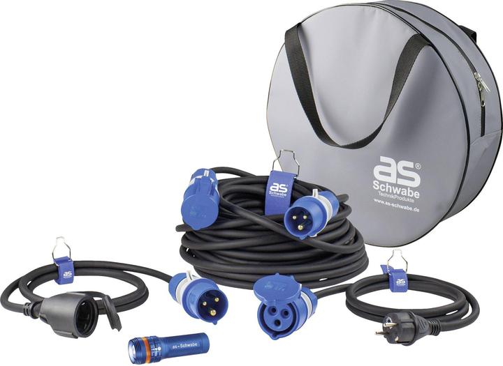 Actual product image As - Schwabe Camping SET (25 m, CEE 16/3)