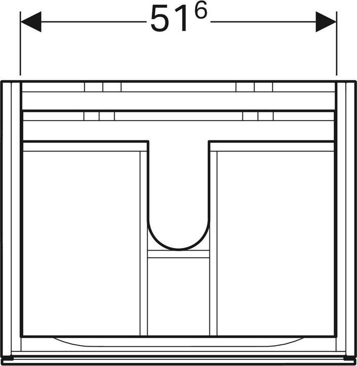 Produktbild Geberit 500.506.00.1 (46 x 46 x 53 cm)