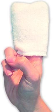 Immagine prodotto Kellness Microfaser Fingerhandschuh Micro Peeling Sensation 10 x 8 cm, 6 St.