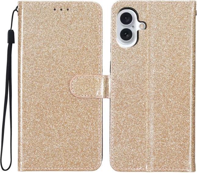 Actual product image MU Style PU Leather Bling Series (Apple iPhone 16 Plus)