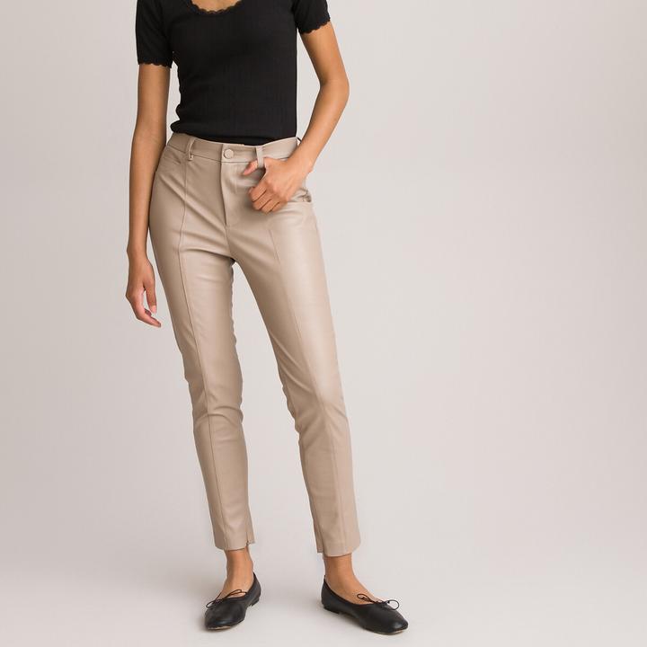 Image du produit La Redoute Collections Ballerines en cuir avec noeud (38)