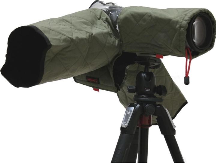 Caruba Regenhoes A2 met venster Groen