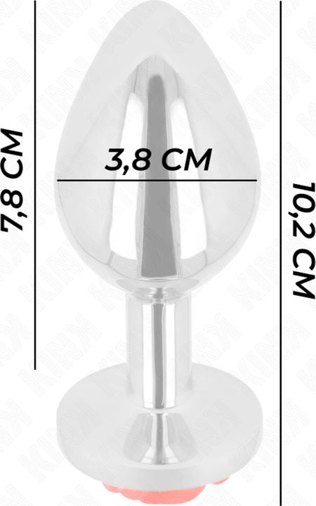 Produktbild Kink - Plug Anal Rose Rot Grã–Sse L