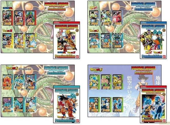 Actual product image Dragon Ball - JCC - Premium Edition Dx Set (English, Booster Pack)