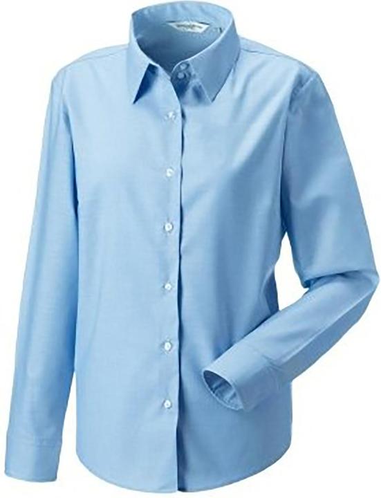 Produktbild Russell Collection Easy Care Oxford Bluse Langarm (6XL)