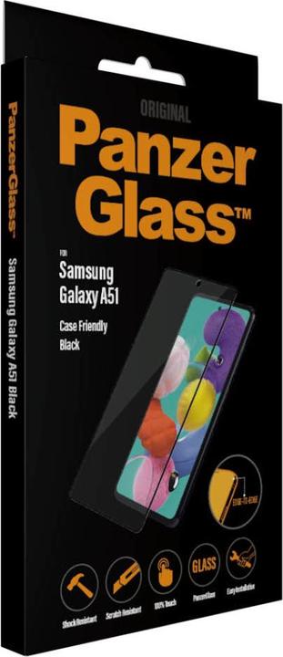 Actual product image PanzerGlass ® Screen Protector Samsung Galaxy A51, Samsung, Samsung - Galaxy A51, Dry application, S (1 pcs., Samsung Galaxy A51)