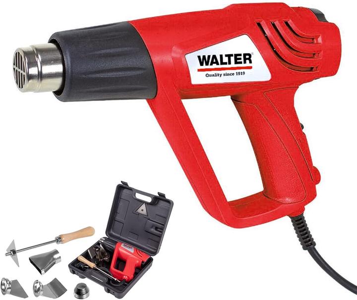 Actual product image Walter Hot air blower Level 1: 1000 / Level 2: 2000 W Level 1: 350 / Level 2: 550 °C Level 1: 300 / Stu...