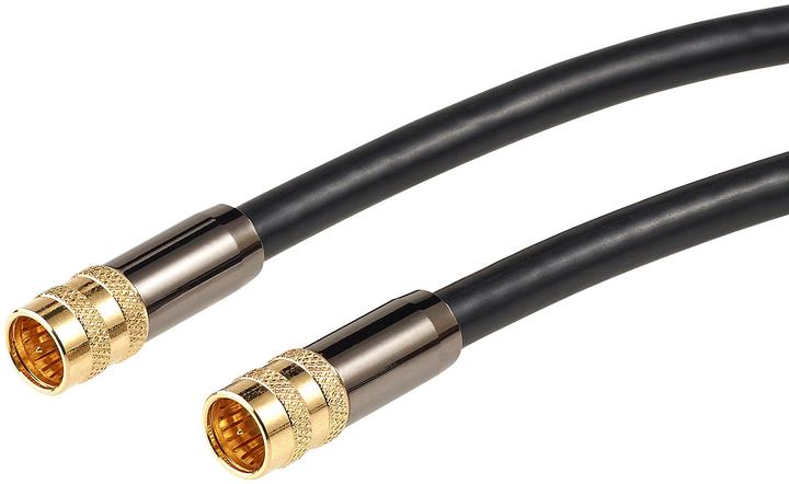 Actual product image Auvisio HDTV satellite antenna cable with 4-fold shielding