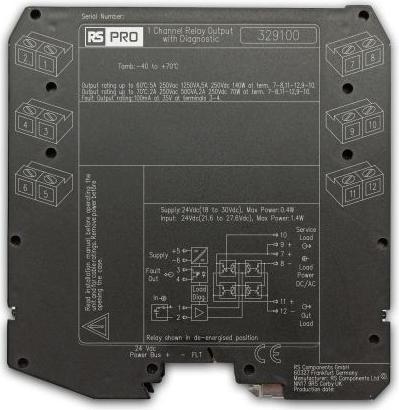 Image du produit RS PRO Relais de sécurité, 5V, 1 canal