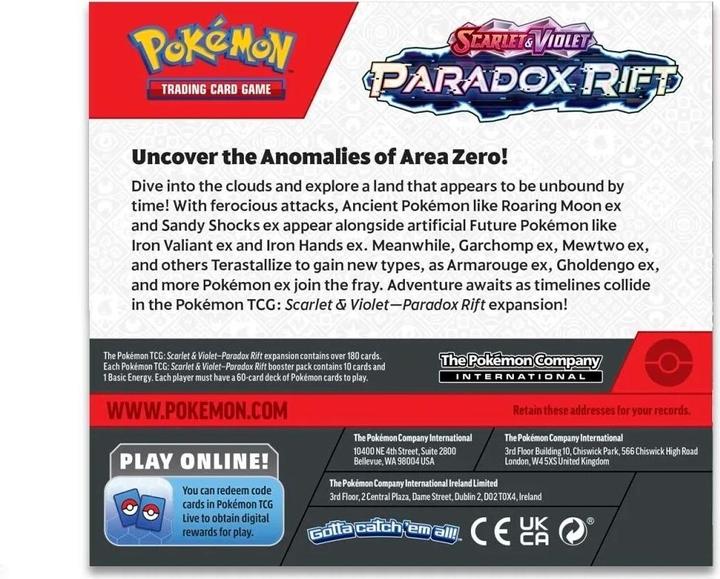 Produktbild Pokémon Paradox Rift Booster Box (Englisch, Booster Display)