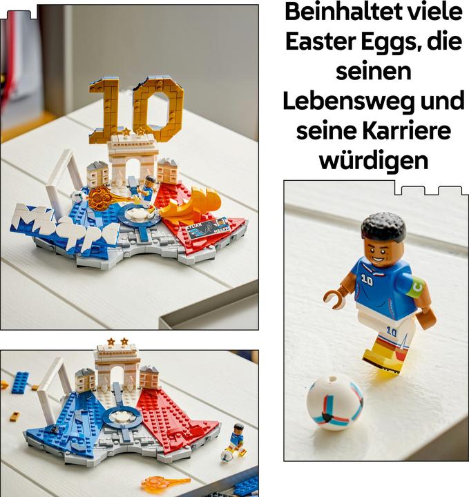 Image du produit LEGO Kylian Mbappé - Faits marquants du football (43013, LEGO Editions)