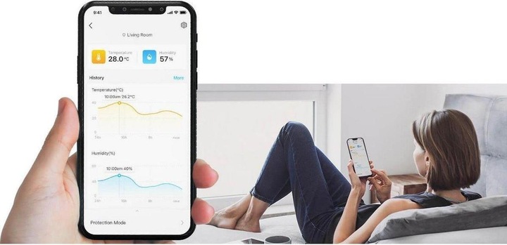 Actual product image TP-Link Smart Temperature and Humidity SensorSPE