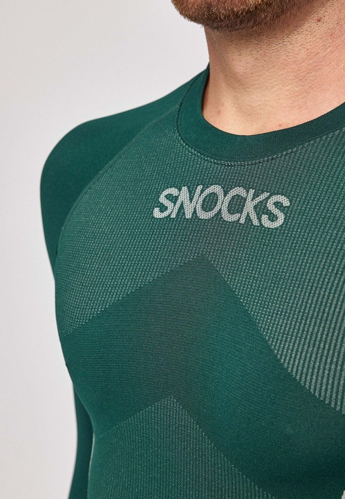 Immagine prodotto Snocks Biancheria intima termica da uomo con foro per il pollice (XXL)