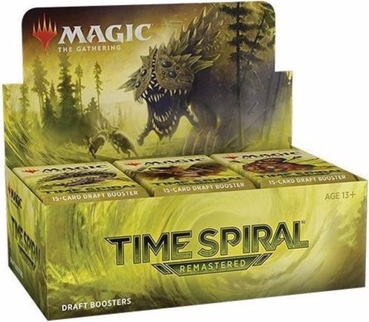 Magic the Gathering Time Spiral Remastered Draft Booster (English, Booster display)