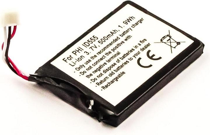 Produktbild AGI 78601 - Akku - GRUNDIG SCENOS A - Weiss - Lithium-Ion (Li-Ion) - 500 mAh - 3,7 V