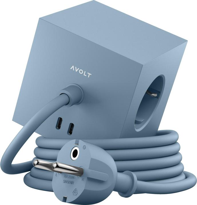 Produktbild Avolt Quadrat 1 (3x, CEE 7/3, USB-C)