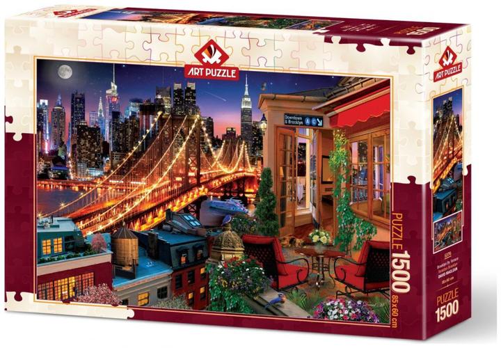 Art Puzzle Puzzle 1500 New York, View of the Terrace (1500 pieces)